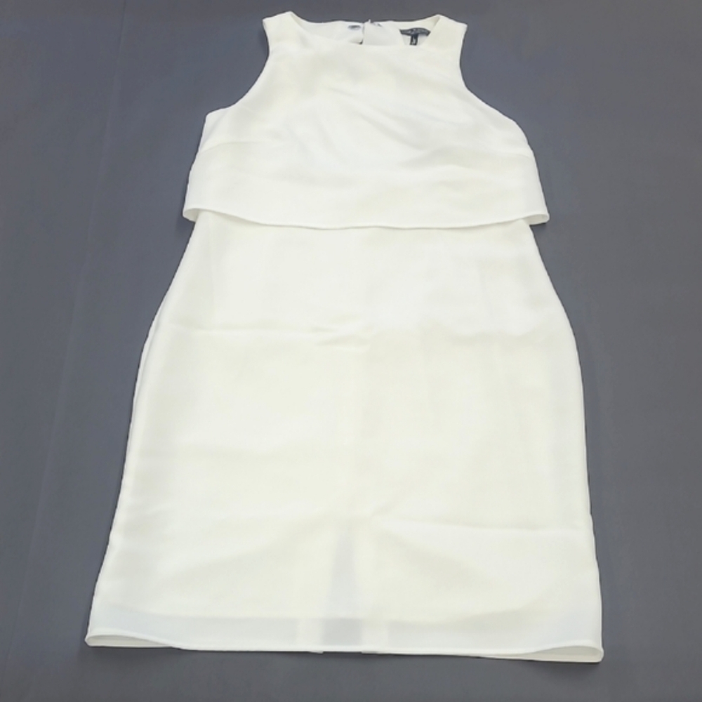 Rag & Bone Cream/White Sleeveless Open Back Dress Size L - Picture 5 of 15